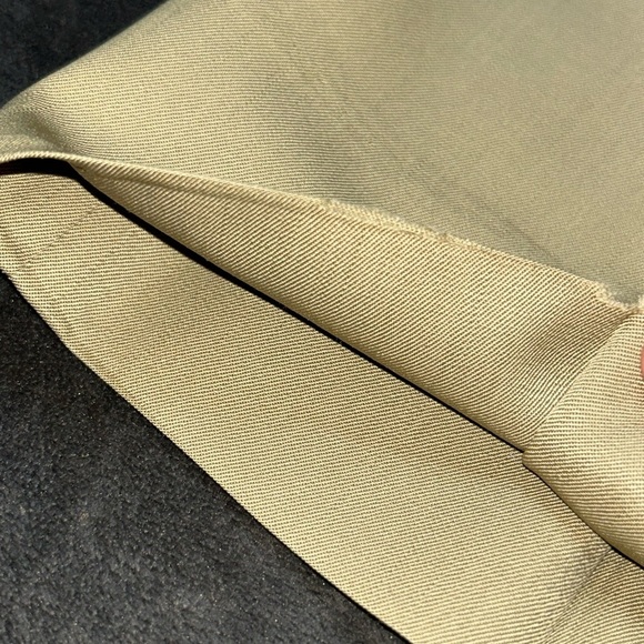 Nordstrom JB Britches Size 35 Khaki Pleated Front Wedding Office Dress Pants - Picture 14 of 14